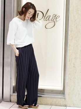 erikaさん（レディース・162cm）の夏コーディネート