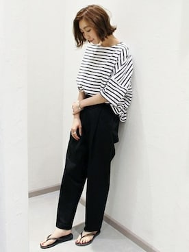 erikaさん（レディース・162cm）の夏コーディネート