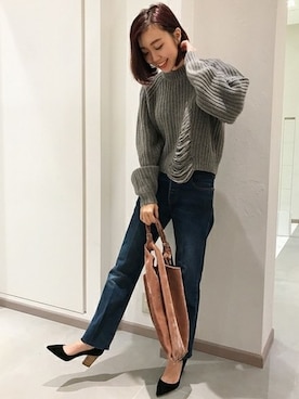 erikaさん（レディース・162cm）の秋コーディネート