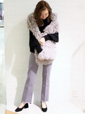 erikaさん(レディース・162cm)の冬コーディネート