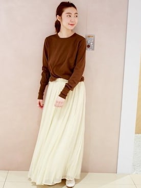 erikaさん(レディース・162cm)の春コーディネート