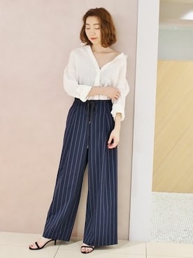 erikaさん（レディース・162cm）の夏コーディネート