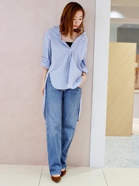 「Citizens of humanity（シチズンズオブヒューマニティー）のアイテム」を使った、erikaさん（レディース・162cm）の秋コーディネート