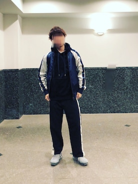 ぽんさん（メンズ・163cm）の冬コーディネート