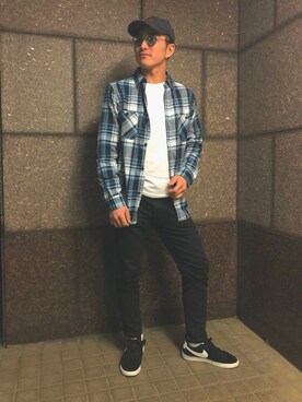「Afends(アフェンズ)のアイテム(帽子)」を使った、Kentarou Sakuraiさん(メンズ・171cm)の春コーディネート