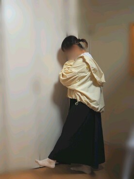 「179/WG（イチナナキュウダブルジー）のアイテム（アンサンブル）」を使った、asukaさん（レディース・150cm）の春コーディネート