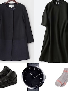 「Onyva（オニヴァ）のアイテム」を使った、ズミさん（レディース・162cm）の秋コーディネート