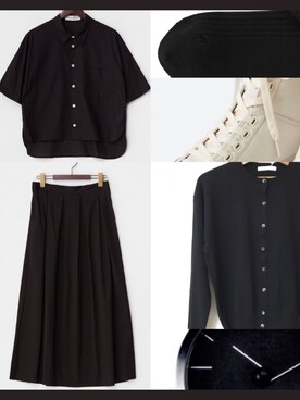 「Lilly Lynque（リリーリン）のアイテム」を使った、ズミさん（レディース・162cm）の春コーディネート