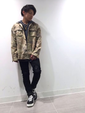 「GOSTAR DE FUGA（ゴスタール ジフーガ）のアイテム（ブルゾン）」を使った、GOSTAR DE FUGAさん（メンズ・174cm）の秋コーディネート
