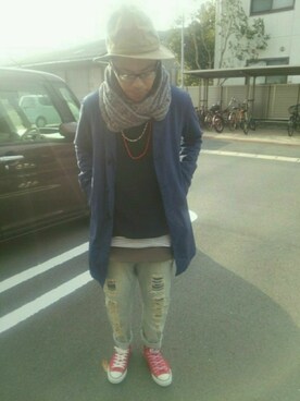 T.さん(メンズ・176cm)の冬コーディネート