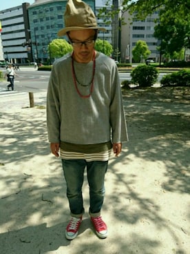 T.さん（メンズ・176cm）の春コーディネート