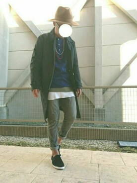 「Doシンプル部」｜T.さん（メンズ・176cm）の冬コーディネート