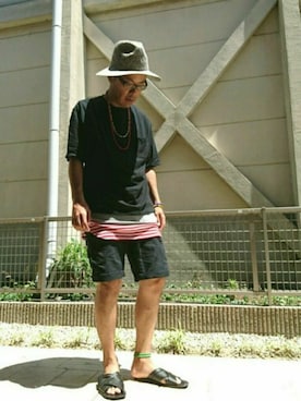 T.さん(メンズ・176cm)の夏コーディネート