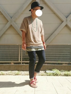 T.さん（メンズ・177cm）の夏コーディネート