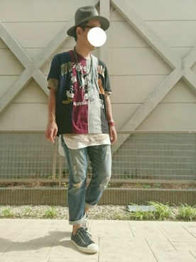 T.さん（メンズ・177cm）の春コーディネート