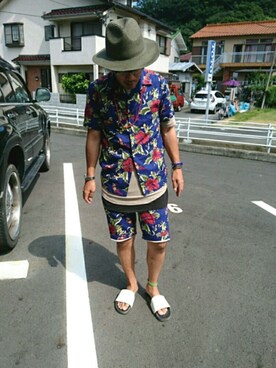 T.さん(メンズ・176cm)の夏コーディネート