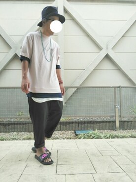 「TATRAS CONCEPT STORE（タトラスコンセプトストア）のアイテム（帽子）」を使った、T.さん（メンズ・177cm）の秋コーディネート