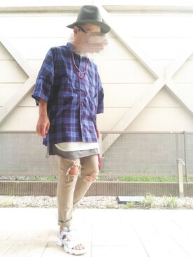 T.さん（メンズ・177cm）の夏コーディネート