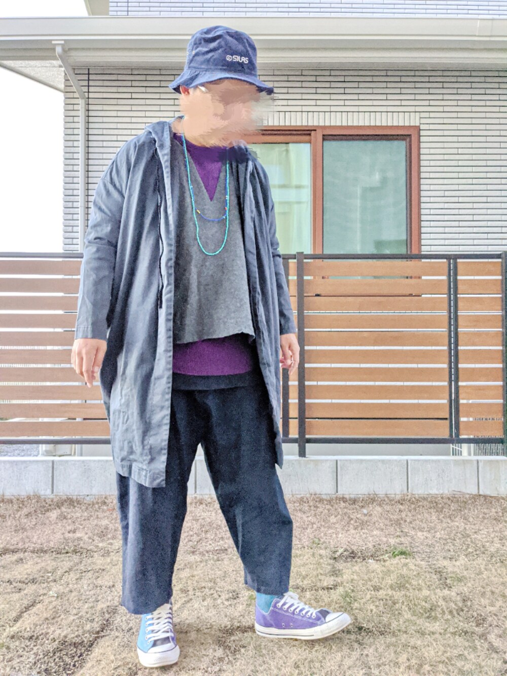 T.さんの「【my beautiful landlet】   cotton biowash hood light coat（my beautiful landlet）」を使ったコーディネート