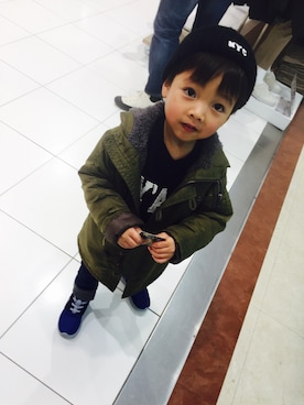 ©️さん（キッズ・100cm）の冬コーディネート