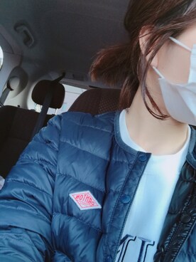「クルマ移動スタイル」｜©️さん（レディース・153cm）の冬コーディネート
