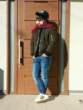 HIROさん（メンズ・166cm）の冬コーディネート