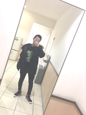 しおんさん（メンズ・170cm）の冬コーディネート