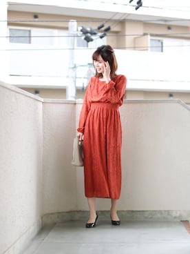 YUIさん（レディース・162cm）の冬コーディネート