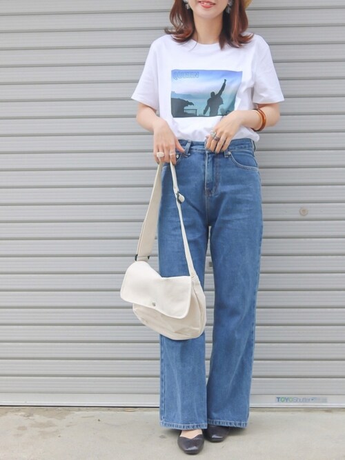 Yui Styleseaのデニムパンツを使ったコーディネート Wear