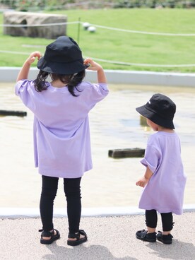 YUIさん（キッズ・110cm）の夏コーディネート