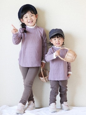 YUIさん（キッズ・110cm）の夏コーディネート