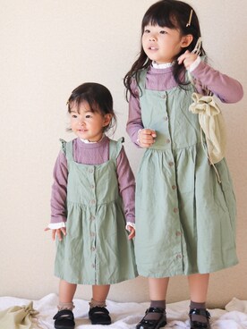 YUIさん（キッズ・110cm）の秋コーディネート