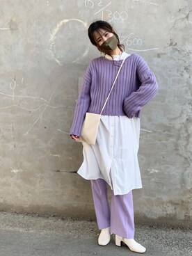 YUIさん（レディース・162cm）の冬コーディネート