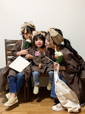 YUIさん（キッズ・110cm）の春コーディネート