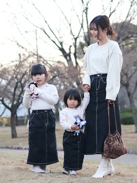 YUIさん(キッズ・110cm)の春コーディネート