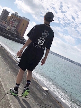 「palace」｜「アイテム（腕時計）」を使った、カワグチさん（メンズ・168cm）の冬コーディネート