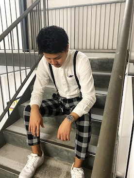 「ROLEX（ロレックス）のアイテム（腕時計）」を使った、aktakito710さん（メンズ・180cm）の春コーディネート