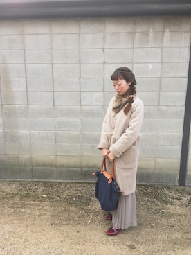 chikaさん（レディース・150cm）の冬コーディネート