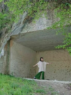 「Radiant（-）のアイテム」を使った、つむさん（レディース・171cm）の春コーディネート