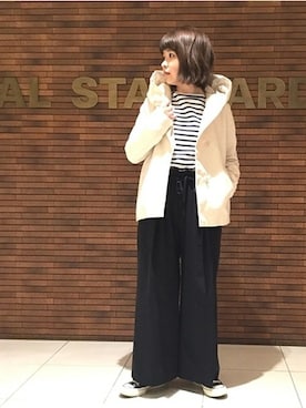 「outfit」｜「アイテム（その他アウター）」を使った、Inoueさん（レディース・152cm）の冬コーディネート