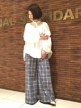 Inoueさん（レディース・152cm）の春コーディネート