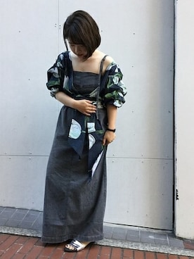Inoueさん(レディース・152cm)の夏コーディネート