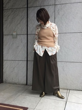 Inoueさん(レディース・152cm)の秋コーディネート