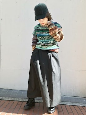 Inoueさん(レディース・152cm)の秋コーディネート