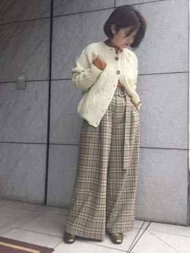Inoueさん(レディース・152cm)の秋コーディネート