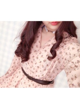 「EATME」｜「アイテム（シャツワンピース）」を使った、みるくさん（レディース・148cm）の春コーディネート