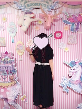 「EATME」｜「アイテム（アクセサリー）」を使った、みるくさん（レディース・148cm）の秋コーディネート