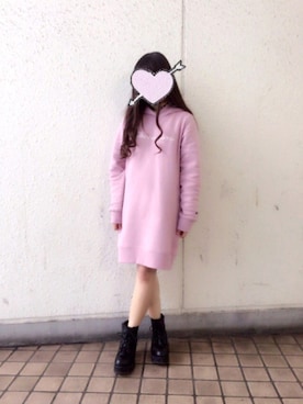 「冬」｜「アイテム（チョーカー）」を使った、みるくさん（レディース・148cm）の秋コーディネート