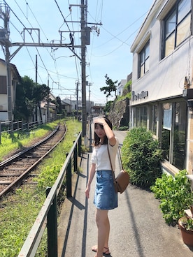 「ZARA（ザラ）のアイテム（トップス、ベージュ系）」を使った、charlotte/rinさん（レディース・168cm）の秋コーディネート