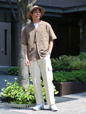 「417 EDIFICE」｜「アイテム（アクセサリー）」を使った、yamaguchiさん（メンズ・175cm）の夏コーディネート